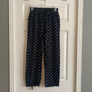 Mia & Tess Straight Leg Stretchy Waist 100% Viscose Pants